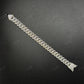 10mm Dior Lock 925 Sterling Silver Moissanite Chain