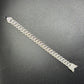 10mm Dior Lock 925 Sterling Silver Moissanite Chain