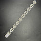 14mm 925 Sterling Silver Moissanite Gucci Link