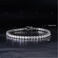 4mm Moissanite Silver Tennis Chain