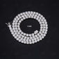 5mm Moissanite Silver Tennis Chain