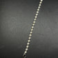 5mm 925 Silver Ball Moissanite Chain