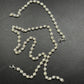 5mm 925 Silver Ball Moissanite Chain