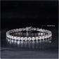 5mm Moissanite Silver Tennis Chain