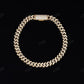 6mm Round Cut Sterling Silver Cuban Moissanite Chain