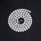 6mm Moissanite Silver Tennis Chain
