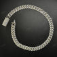 14mm 4 Row ARC 925 Sterling Silver Moissanite Chain