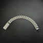 14mm 4 Row ARC 925 Sterling Silver Moissanite Chain