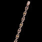 Horizontal Marquise Moissanite Diamond Bracelet