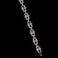 Horizontal Marquise Moissanite Diamond Bracelet