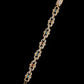 Horizontal Marquise Moissanite Diamond Bracelet
